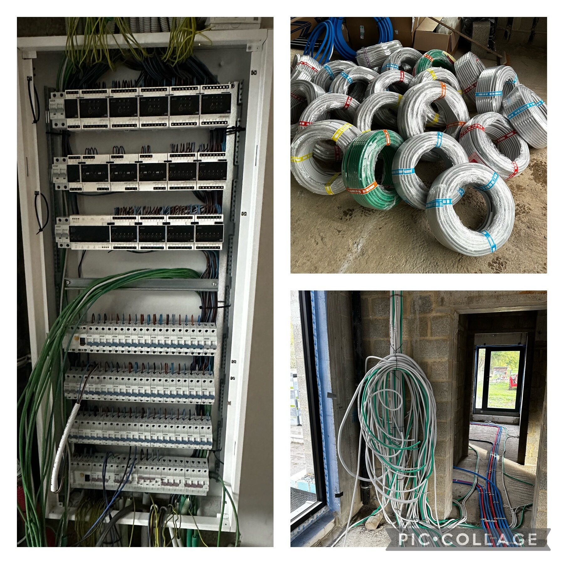 Coffret domotique installé et câblé par AVWElec